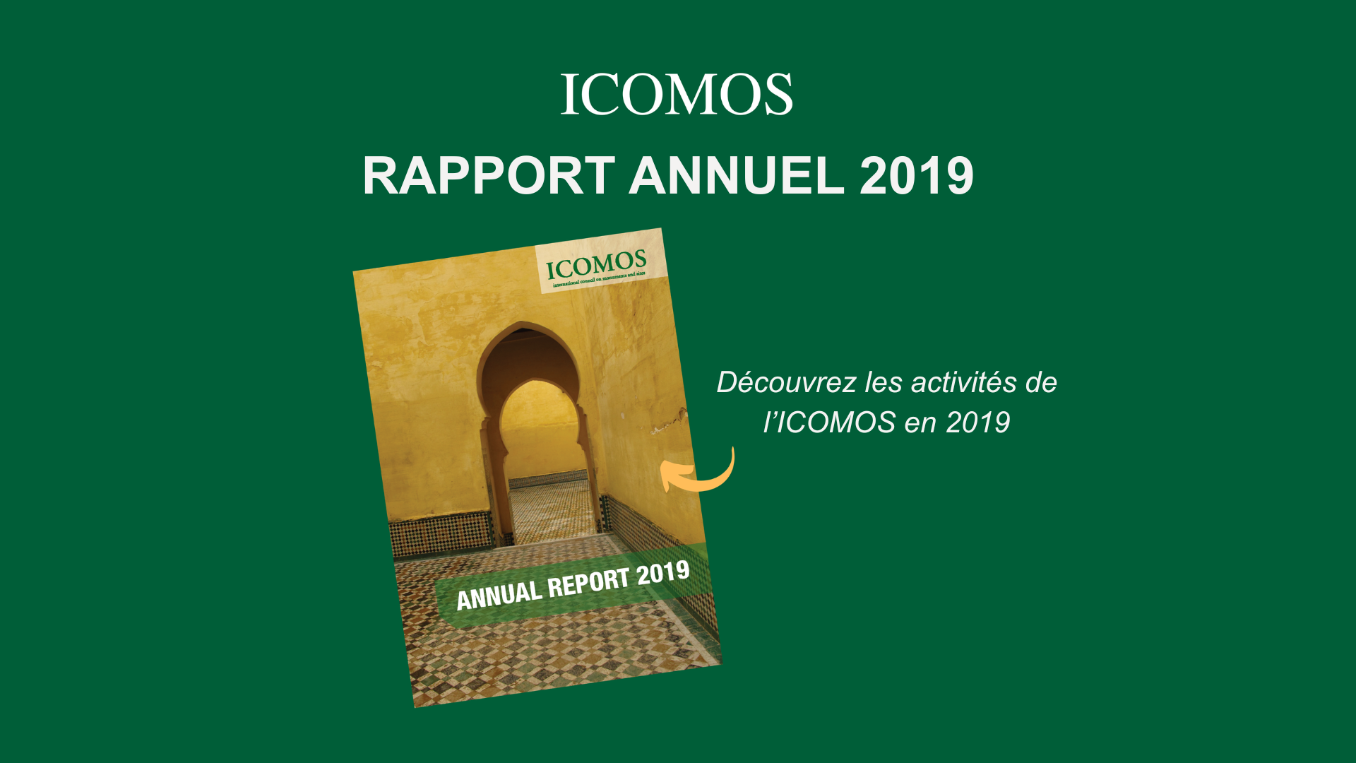 Couverture du rapport annuel 2019