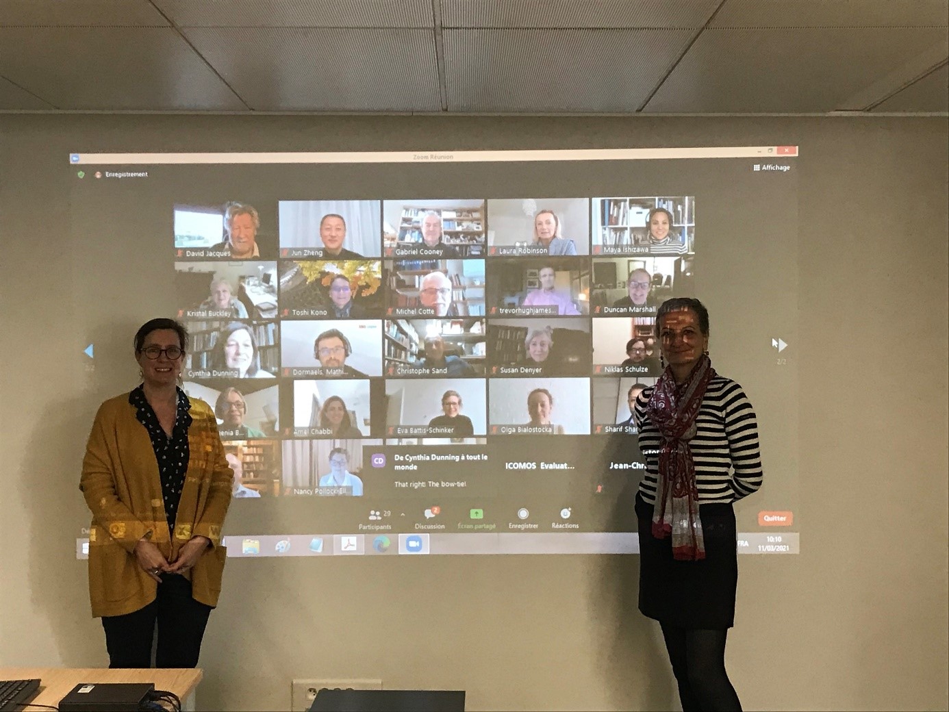 Les membres de la Commission du patrimoine mondial de l’ICOMOS © ICOMOS International