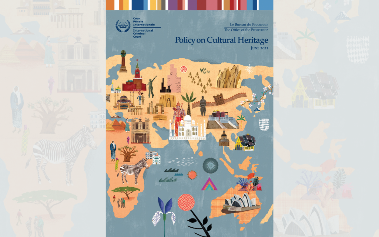 Cover of the International Criminal Court (ICC) Policy on Cultural Heritage