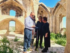 Vice-présidente de l’ICOMOS Zeynep Gul Unal visitant le district d’Aghdam en Azerbaïdjan