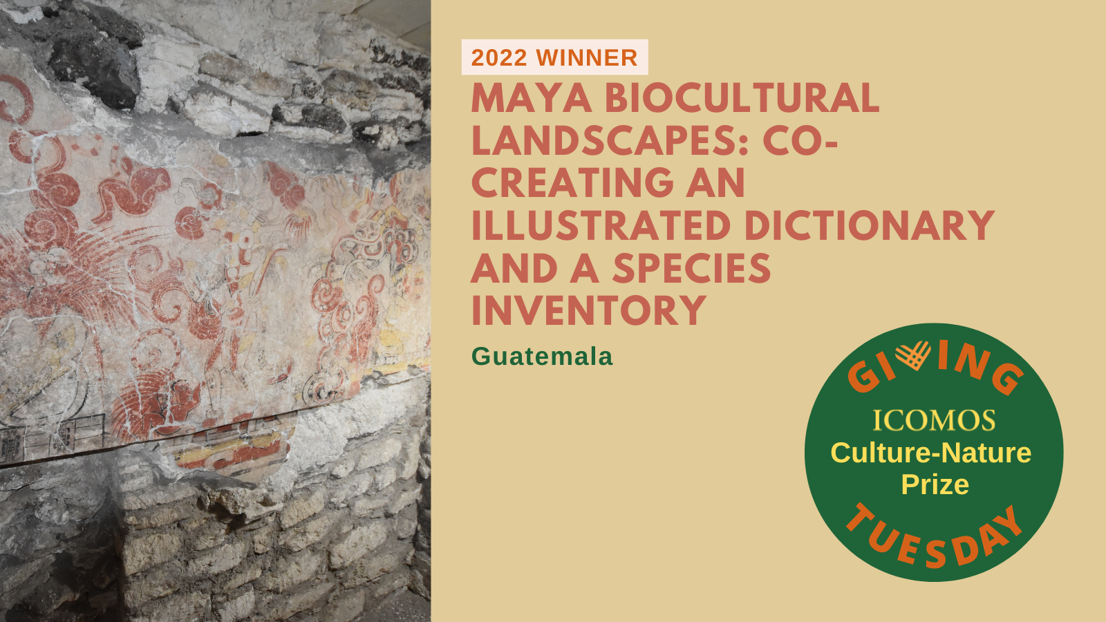 Guatemala, Mayan biocultural landscapes (1st prize)