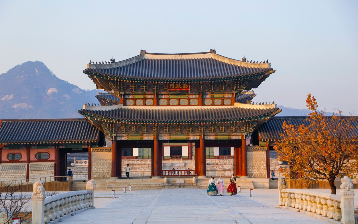 Gyeongbokgung Palace in Seoul, South Korea