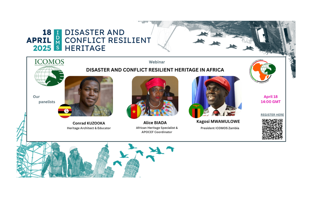 Banner Webinar Disaster and Conflict Resilient Heritage in Africa
