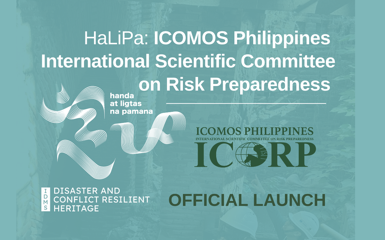 Banner ICOMOS Philippines ICORP Launch
