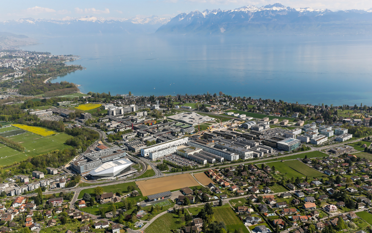 EPFL Campus in Lausanne, Switzerland