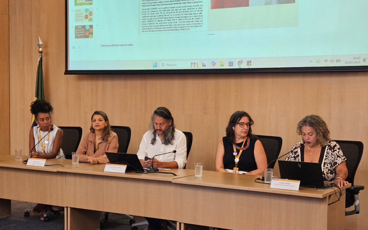 Panel du Climate Literacy Training au Brésil