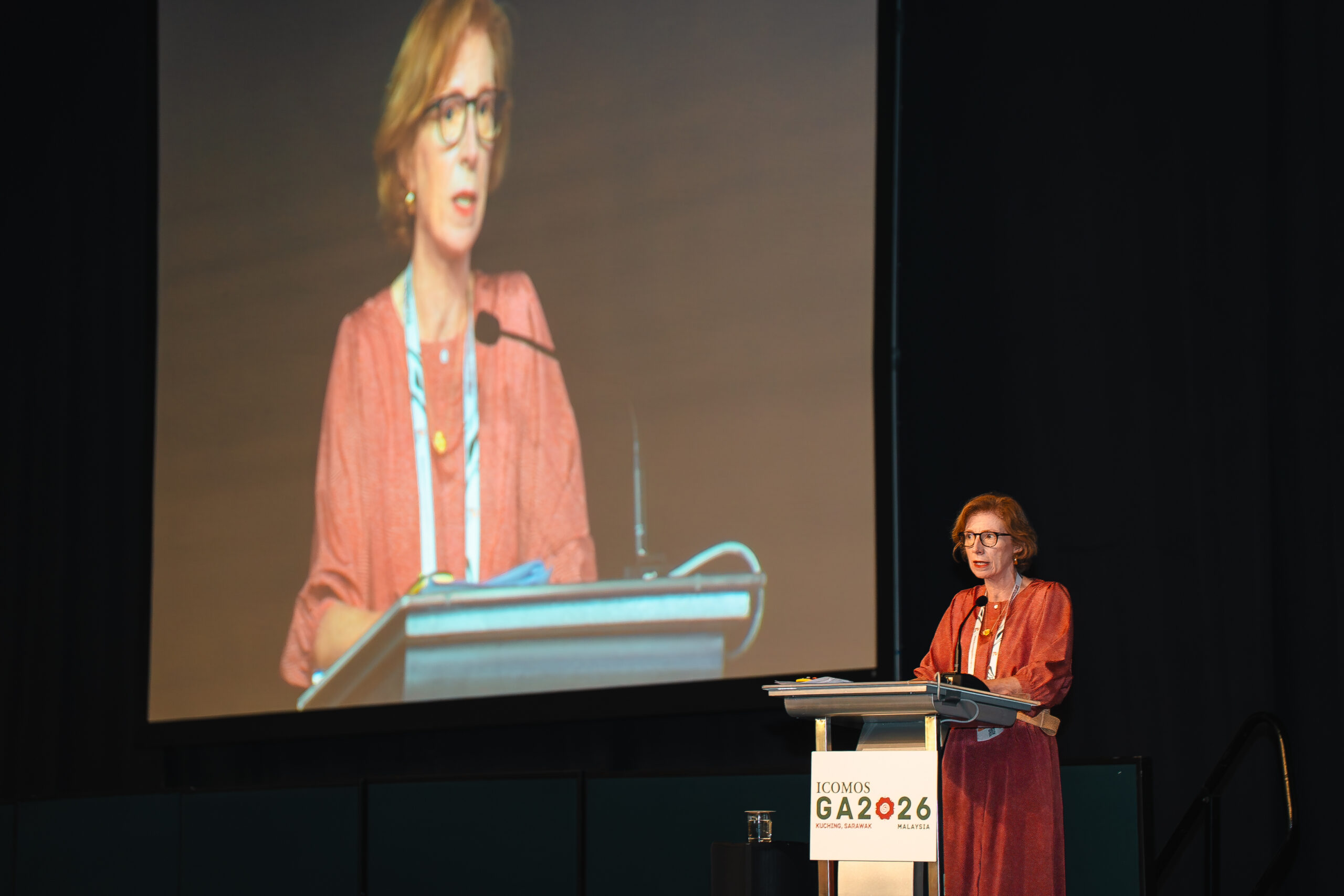 Address by Gráinne Shaffrey at ICOMOS General Assembly in Kuching, 2026